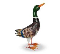 rightclick Garden Decoration Ornamental Duck | Outdoor Decorative Stake Accessories And Lawn Ornaments | Indoor Outdoor Lawn Ornament | Outdoor Garden Ornaments for Home & Office. (Mallard)