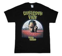 Righteous Pigs Stress Related Death Grindcore Napalm Death T-Shirt T-Shirt Graphic Unisex Tee Shirt Black
