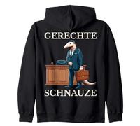 Righteous Snout Design for Jurassic Fans, Lawyers and Lawyers Zip Hoodie