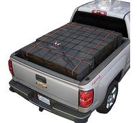 Rightline Gear Weatherproof Truck Bed Cargo Net with Built-in Tarp, 8.8 by 10 Feet