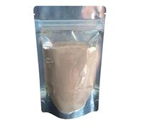 Rightpak Stand Up Pouches 100 Pieces 11cm x 17cm, Black One Side Clear Shiny Heat Sealable Tear Notches Smell Proof for Food Storage With Ziplock