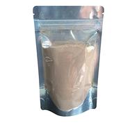 Rightpak Stand Up Pouches 200 Pieces 11cm x 17cm, Black One Side Clear Shiny Heat Sealable Tear Notches Smell Proof for Food Storage With Ziplock