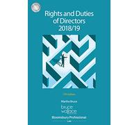 Rights and Duties of Directors 2018/19 (Directors' Handbook Series)