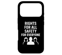 Rights for All Safety for Everyone | Human Rights Day Gift Case for iPhone 17 Pro
