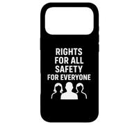 Rights for All Safety for Everyone | Human Rights Day Gift Case for iPhone 17 Pro Max