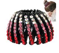 Rigiance Bird Nest Clip - Birds Nest Hair Claw Rhinestone | Stretchy Rhinestone Hair Holder, Fashion Bun Makers Accessory Accessory Maker For Women And Girls Accessories