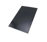 Rigid Boards ABS Plastic Sheet, Width 200mm x Length 250mm DIY Black Board, Thickness 1-5mm Rigid Flat 1pc(200x250x3mm)