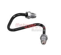Rigid brake pipe Right Front 4120008 METZGER for AUDI VW SKODA