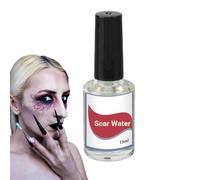 Rigid Collodion Scarring Liquid - 15ml Realistic Fake Scar Makeup For Halloween, Cosplay & Theater | Speciial Effects Scar Liquid With Brush For Costume Party, Stage Performance & Carnival Makeup