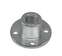Rigid Flange Couplings, 1Pc M6/M8 Rigid Flange Coupling Motor Guide Shaft Coupler Motor Connector Shaft AxisFlange Coupler(M8)