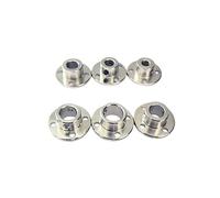 Rigid Flange Couplings, 1PCS 3mm 3.17mm 4mm 5mm 6mm 6.35mm 7mm 8mm 10mm 11mm 12mm 14mm Rigid Flange Coupling Motor Guide Shaft Coupler Connector(7mm)