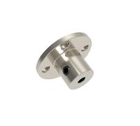 Rigid Flange Guide Coupling, Flange Coupling Connector Motor Coupler Multiple Sizes Steel 1PC(10mm)(11mm)