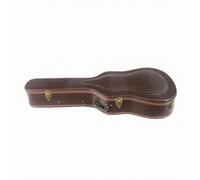 Rigid Hard Guitar Case, Brown Crocodile Pattern, 41 Inch