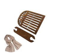 Rigid Heddle Backstrap Weaving Kit for Bands, Portable Wooden Weaving Tools, Complete Band Weavings Set for Making Bracelets, Bags, Belts, Camera Straps & DIY Projects