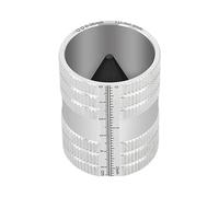 Rigid Pipe Reamer - Tubing Chamfer Tool - Deburring Machine Stainless Steel Professional Chamfer for Home Plumbing Repair Maintenance Fabrication Workshop Metalworking