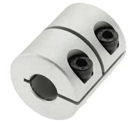 Rigid Shaft Coupler Clamp Stepper Servo Motor Coupling 3D Printer Parts 3/4/5/6/6.35/8/10 D20L25 Compatible with Cr10 Ender-3(4X5)