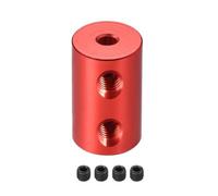 Rigid Shaft Coupling 2mm-6mm for Motor Connector Sleeve, 45# Steel, 90 Degree Fixing with 4 Screws, Mechanical Transmission for Mold, Hardware, Tools - 20mm Length, 12mm Diameter