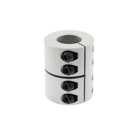 Rigid Shaft D40L50 Coupler Clamp Stepper Servo Motor Coupling 3D Printer Parts 8/10/12/14/15/16/18/20mm 1Pcs(8X20)