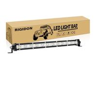 RIGIDON 13Inch 60W LED Light Bar, Slim Single Row Light Bar Spotlight Waterproof LED Work Light for Truck Boat Off-Road Car ATV UTV SUV