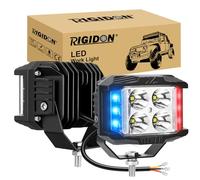 RIGIDON 2 x led work light bar 3 sides shooter 4inch 35W 3500lm spotlight