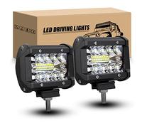 RIGIDON 2 x Work Lights 10 cm 4 Inch 60 W LED Headlight 12 V 24 V
