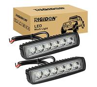 RIGIDON 2x 6inch 18W spot slim car led light bar driving fog lamp 12V 24V