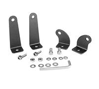 RIGIDON 4 Pcs Side Mounting Bracket For Single Row Led Light Bar, 2 Sizes, Adjustable Mounting Bracket for Off road 4X4 ATV UTE Truck Car 4WD Driving Lamps Fog Lights