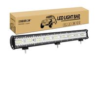 RIGIDON 8D Led Work Light Bar, 26 inch 540W 12V 24V Tri Row Fog Light for Car Off road Truck SUV ATV 4x4 Boat, Flood Spot Combo Beam, Waterproof Outdoor Driving Lamp, 6000K White