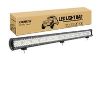 RIGIDON 8D Led Work Light Bar, 37 inch 780W 12V 24V Tri Row Fog Light for Car Off Road Truck SUV ATV 4x4 Boat, Flood Spot Combo Beam, Waterproof Outdoor Driving Lamp, 6000K White