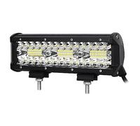 RIGIDON 9 Inch 23cm 180W LED Light Bar, 8D Triple Row Flood Spot Combo 18000LM LED Work Light, 12V 24V Off-Road Lights for Trucks, Pickup, Car, SUV, ATV, UTV, 4x4, Boat