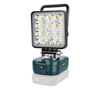 RIGIDON LED Work Light for Bosch 18V Battery, 48W 4800LM Flood Light