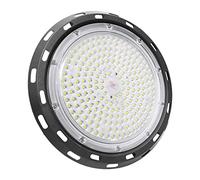 RIGIDON UFO LED High Bay Light 150W 15000lm 5000K IP65 Waterproof High Bay LED Shop Lights for Factory Warehouse Workshop Garage (150, watts)