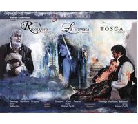 RIGOLETTO/TRAVIATA, LA/TOSCA (3 LIVE FILMS) NEW DVD