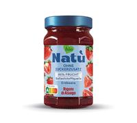 RIGONI DI ASIAGO: Natù Organic Strawberry Fruit Spread (6 x 240 g) | No Added Sugar