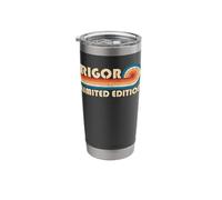 Rigor Retro 70s 80s Sunset Stripe Stainless Steel Insulated Tumbler