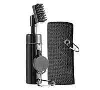 Rigrig Pro Golf Club Cleaner Brush Golf Groove Sharpener Tool with Retainer Clip and Squeeze Water Bottle 7.5 Inches Holds 4 Ounces of Water, Essentials Golf Bag Accessories Best Golf Gifts for Men