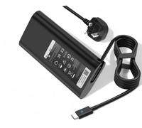 RigSmart 130W USB-C Laptop Charger for Dell XPS 15 17 9720 9520 9575 9500 9700 Dell Precision 5560 5570 5750 5530 5550 3560 3561 3571 Latitude 7410 7310 7210 9410 9510 5420 etc.