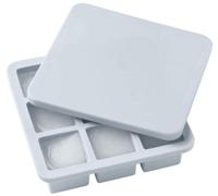 RigTig Freeze It Ice Cube Tray with Lid Large Light Blue