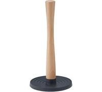 RigTig Roll it Kitchen Roll Holder 30cm Warm Black Groove Base Stops Rolling Out