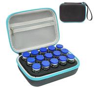 Rigute 15 Slot Insulin Fridge Holder Storage Case, Insulin Vial Organizer Bag for Diabetics Standard 10ml Vials, Insulin Vial Protector Case