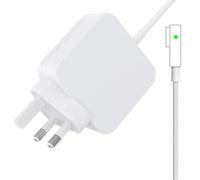 Rigwig 85W L-Tip Power Adapter Charger - Compatible with MacBook Pro/Air 13" 15" 17" (Mid 2009-2012 Models) - Replacement for A1343 A1290 A1278 A1369 and More - Fast Safe Charging (UK Plug)