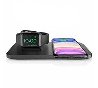 RigWig Dual 2 in 1 Wireless Charger, iWatch Charging Pad, Nightstand Mode for iWatch Series 5/4/3/2, 7.5W Fast Charging for iPhone 13/13 Pro/ 12/11 /Max/XR/XS Max/Airpods Pro/2(No iWatch Cable)