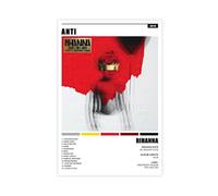 Rihanna Music Poster Anti Canvas Poster Unframe:12x18inch(30x45cm)
