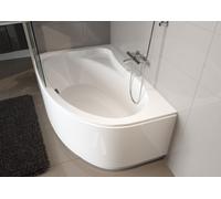 Riho Corner Bath Lyra R 1700x1100x470mm White Right and Left