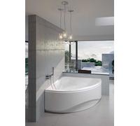 Riho Corner Bath Neo 1400x1400x475mm White Right and Left