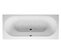 Riho Whirlpool Bath Rectangular Carolina Air Version Left 800x800x1800mm White