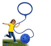 Rihqey Ankle Skip Ball For Kids, Kids Ankle Skip Ball, Soft Jumping Ring Rotating Single Leg Swing, Coordination Active Play Single Leg Jumping Balls, for Kindergarten School Break Family Vacation