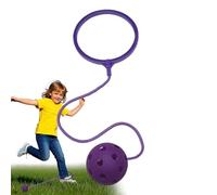 Rihqey Ankle Skip Ball For Kids, Kids Ankle Skip Ball, Soft Jumping Ring Rotating Single Leg Swing, Coordination Active Play Single Leg Jumping Balls, for Kindergarten School Break Family Vacation