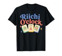 Riichi O'clock Keep Mahjong Products for Mahjong Players T-Shirt