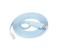 RIIEYOCA 3M/9.8FT USB Console Cable for Switches, Routers, Firewalls, Servers with RJ45 Interface